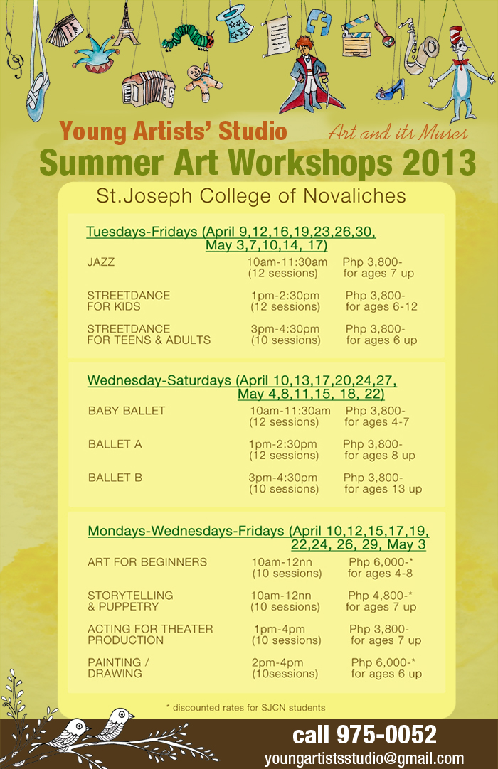 art workshop novaliches