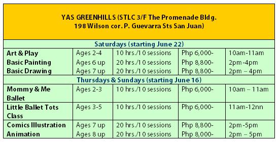 art workshop greenhills