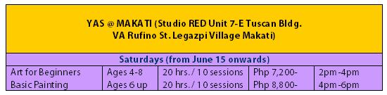 art classes makati