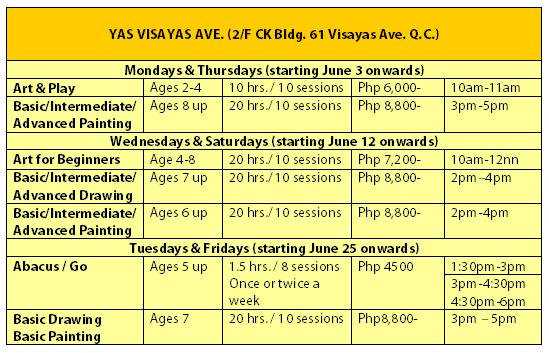 art classes quezon city